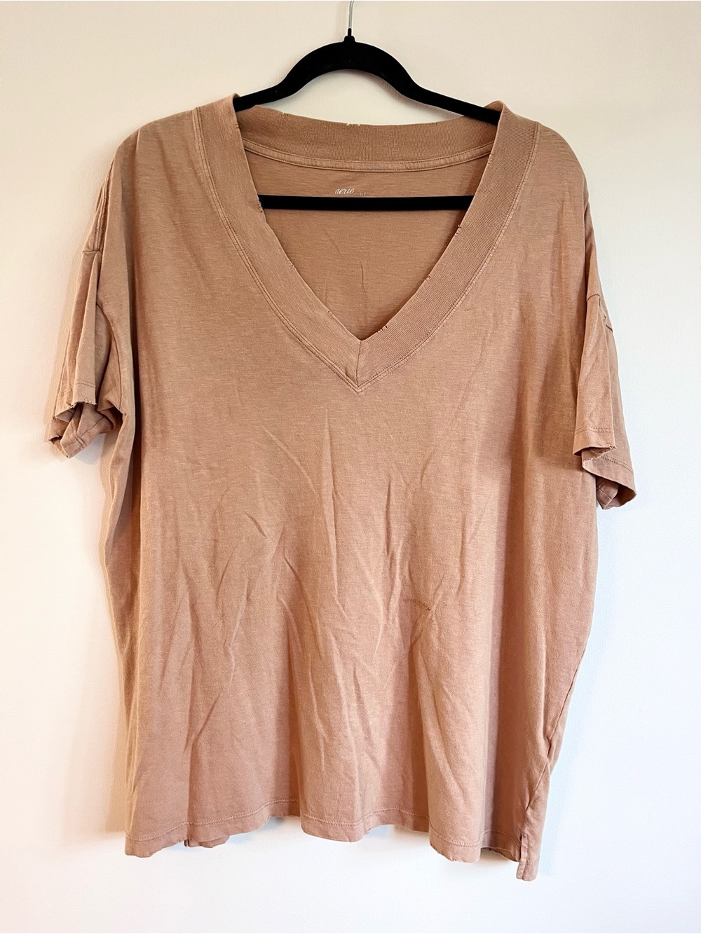aerie Oversized V-Neck Tee